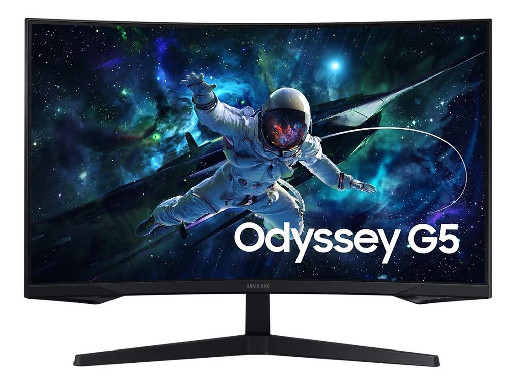 32'' WQHD Odyssey Gaming G55C165Hz,1ms,300cd,HDMI,DP,HDR10,VESA 75x75,Tilt,Crna boja 32'' WQHD Odyssey Gaming G55C165Hz,1ms,300cd,HDMI,DP,HDR10,VESA 75x75,Tilt,Crna boja - Image 1