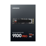 Samsung SSD 9100 PRO 4TB NVMeM.2,PCIe 5.0 x414700MB/s read,13400MB/s write