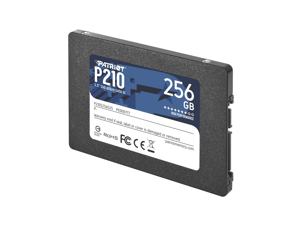 Patriot SSD 256GB 2.5''P210; up to R/W : 500/400 MB/s Patriot SSD 256GB 2.5''P210; up to R/W : 500/400 MB/s - Image 1