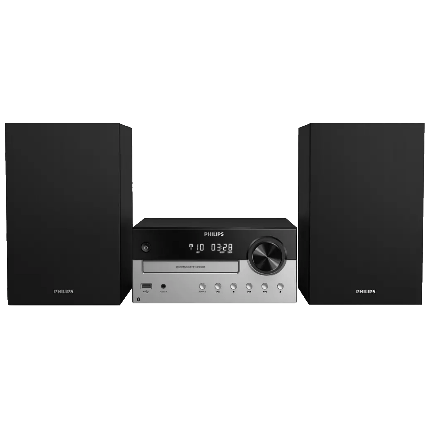 Philips Mini linija, FM radio, CD-R/RW, MP3, USB, Sat/Alarm, 60W - TAM4205/12 Philips Mini linija, FM radio, CD-R/RW, MP3, USB, Sat/Alarm, 60W - TAM4205/12 - Image 1