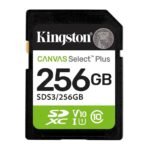 Kingston SDHC 256GB Class 10Canvas Select Plus150 MBs,Class 10 UHS-I