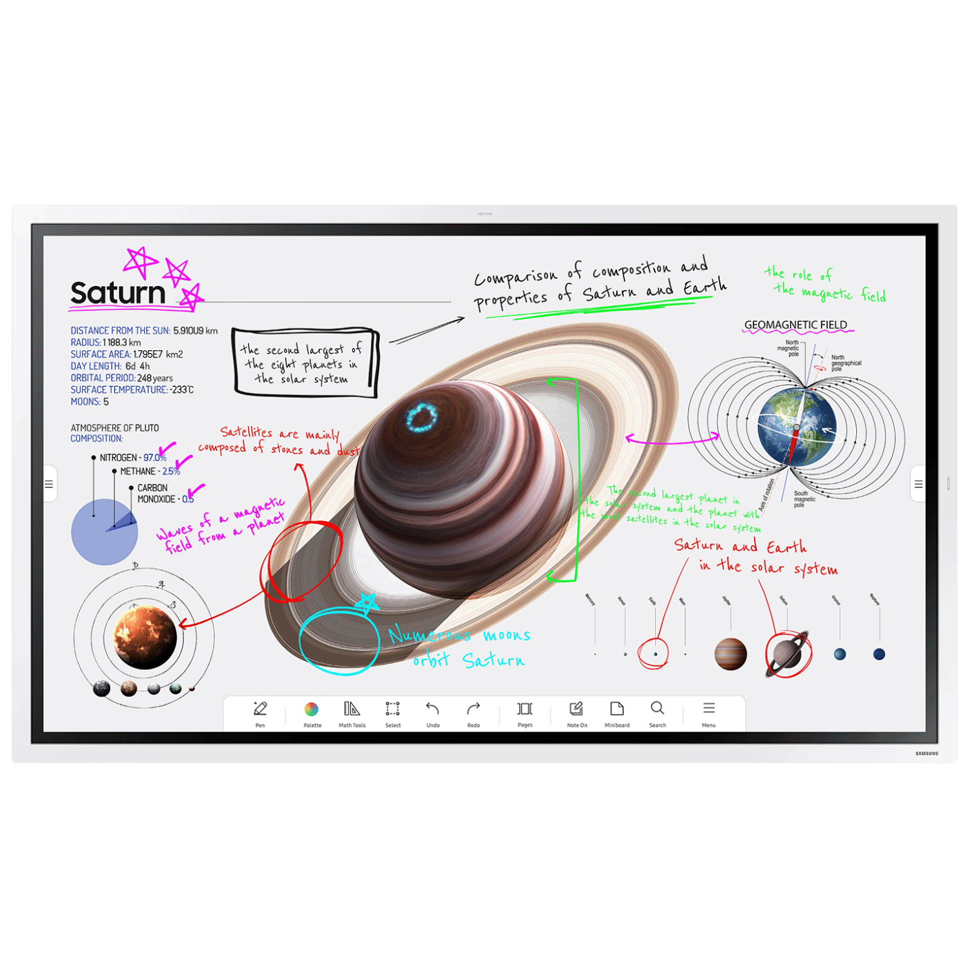 Samsung Interaktivni display, smart, 65", 4K, Flip Pro WM65B - LH65WMBWBGCXEN Samsung Interaktivni display, smart, 65", 4K, Flip Pro WM65B - LH65WMBWBGCXEN - Image 1