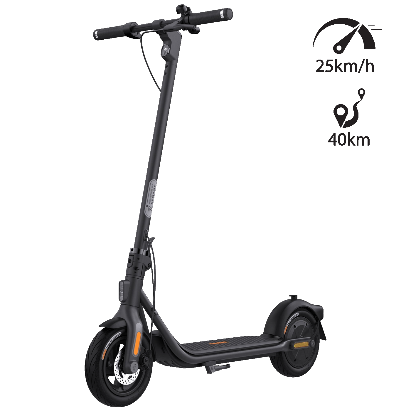 Segway Električni Romobil, 25 km/h, Domet do 40 km - F2 (AA.05.12.01.0003) Segway Električni Romobil, 25 km/h, Domet do 40 km - F2 (AA.05.12.01.0003) - Image 1