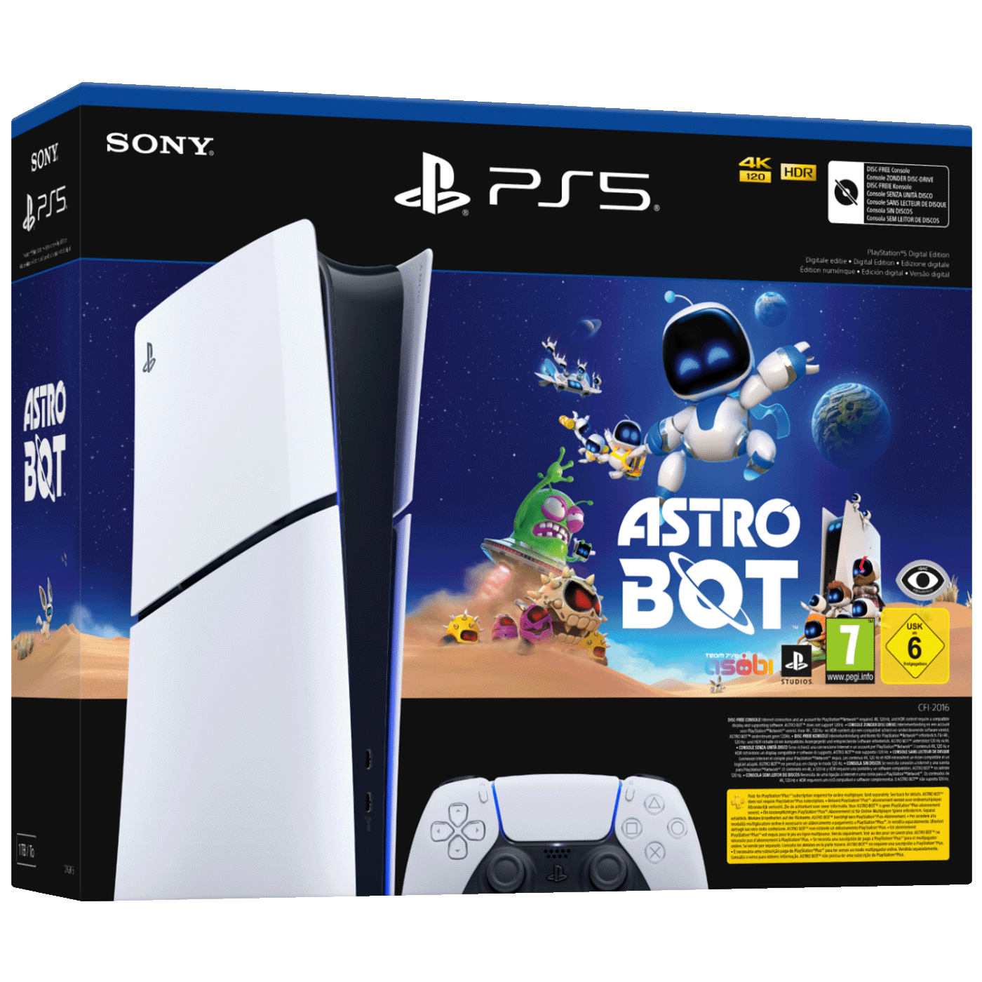 Sony Igraća konzola PlayStation 5 Digital Edition + Astro Bot VCH - PS5 Dig.Edit.D chassis+Astro BotVCH Sony Igraća konzola PlayStation 5 Digital Edition + Astro Bot VCH - PS5 Dig.Edit.D chassis+Astro BotVCH - Image 1