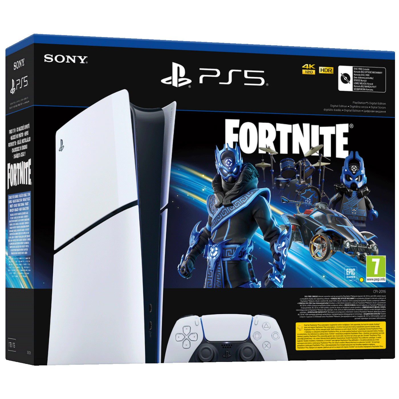 Sony Igraća konzola PlayStation 5 Digital Edition+Fortnite VCH - PS5 Dig.Edit. D chassis+FortniteVCH Sony Igraća konzola PlayStation 5 Digital Edition+Fortnite VCH - PS5 Dig.Edit. D chassis+FortniteVCH - Image 1