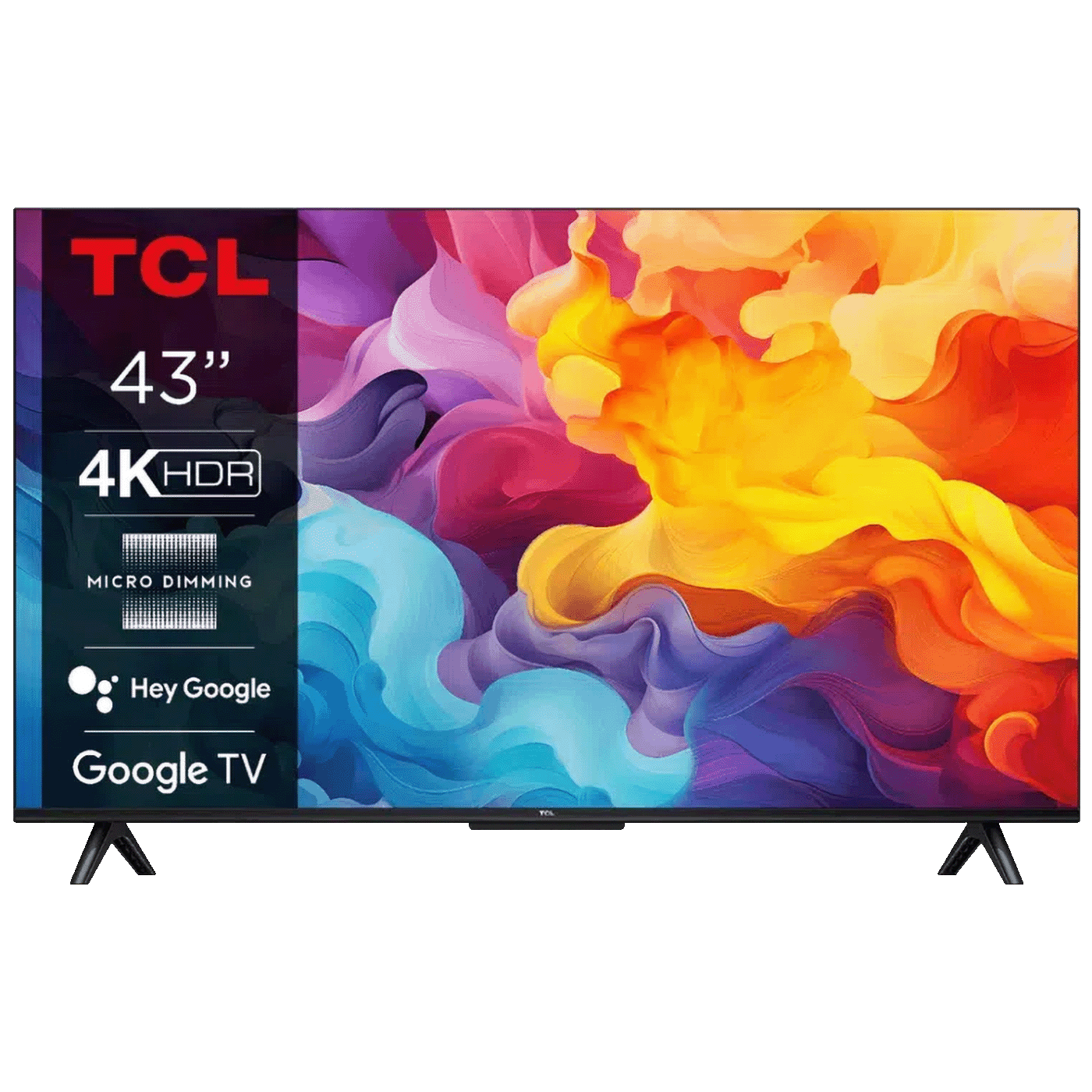 TCL Televizor Smart LED 4K UltraHD 43", Google TV - 43V6B TCL Televizor Smart LED 4K UltraHD 43", Google TV - 43V6B - Image 1
