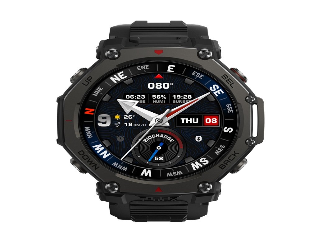 Amazfit T REX 3 PRO NFC 48 mmTactical Black Amazfit T REX 3 PRO NFC 48 mmTactical Black - Image 1