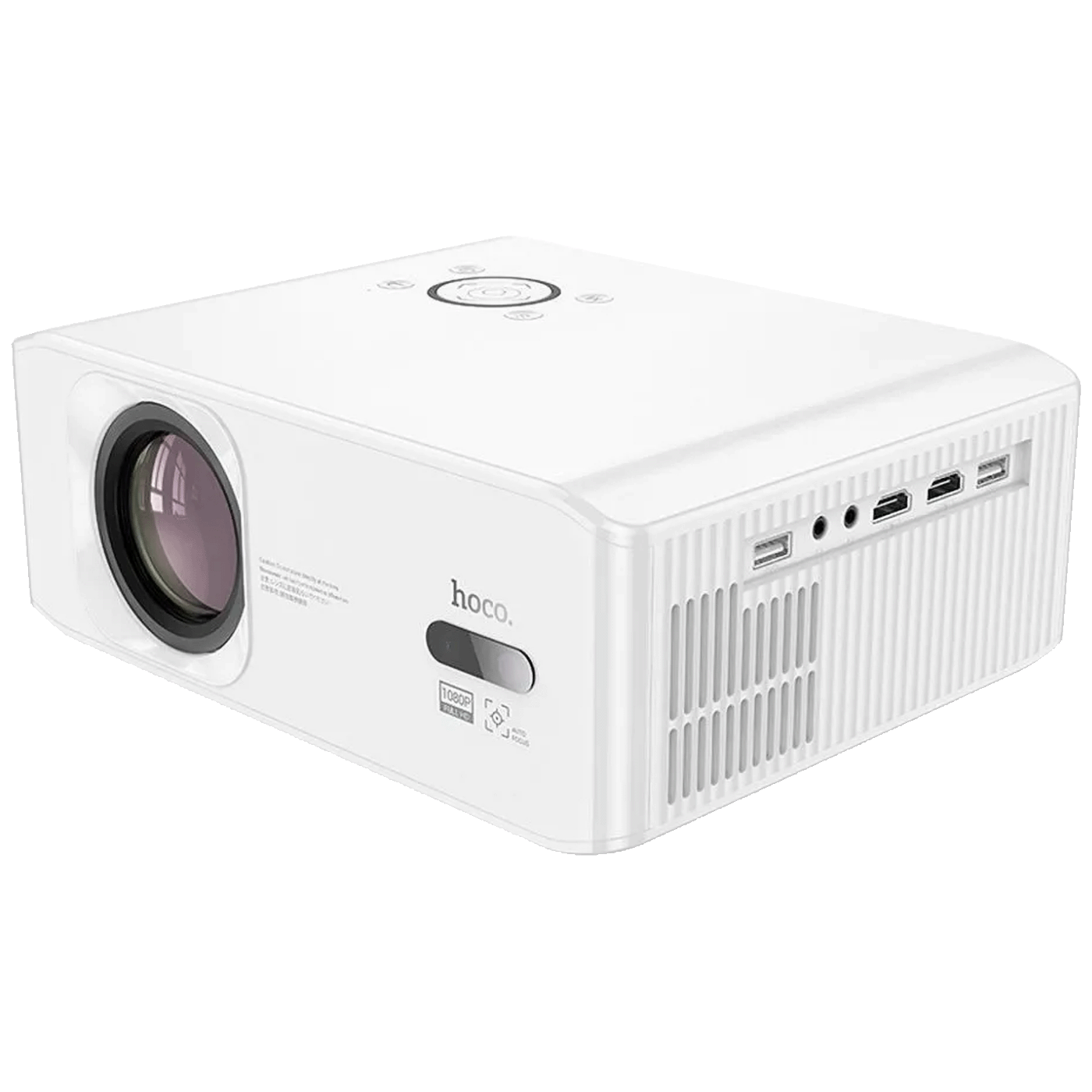 hoco. Pametni projektor, Full HD, Android TV, WiFi 2.4/5 GHz, BT - DT3 Smart Projector hoco. Pametni projektor, Full HD, Android TV, WiFi 2.4/5 GHz, BT - DT3 Smart Projector - Image 1