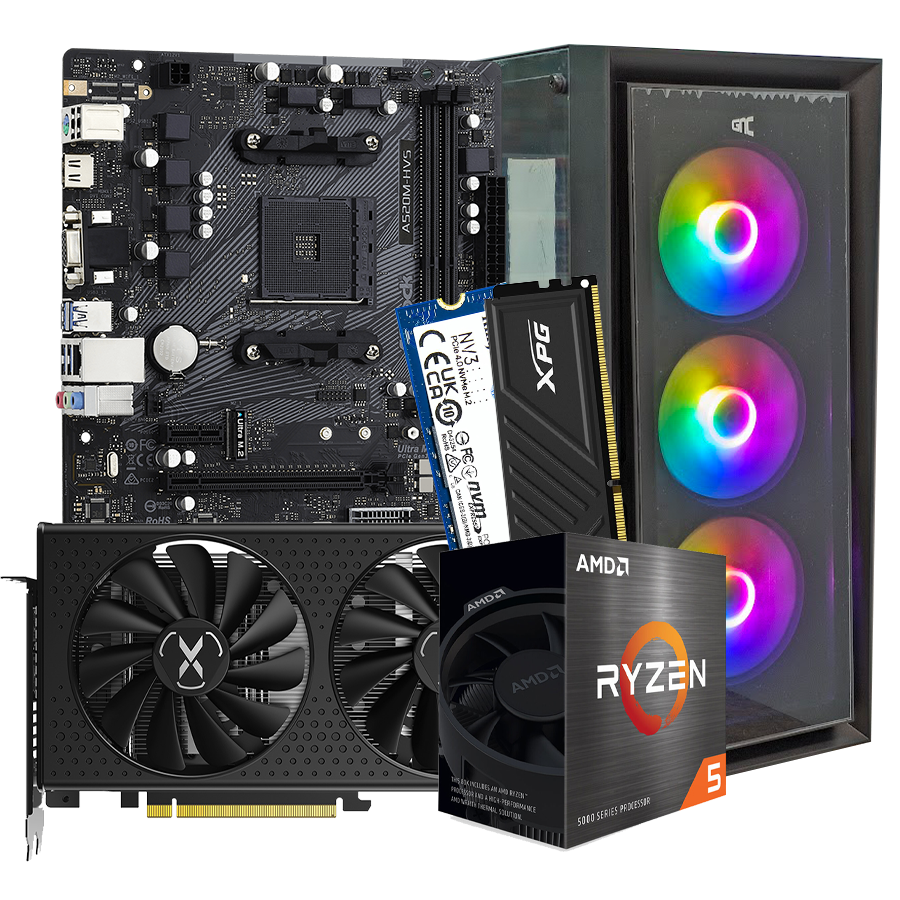 0141539_gnc-gamer-super-sonic-amd-ryzen-5-5500-a520-rx-7600-8-gb-16gb-ddr4-ssd-1tb-psu-650w-kuciste-gaming GNC GAMER SUPER SONIC AMD Ryzen 5 5500, A520, RX 7600 8 GB, 16GB DDR4, SSD 1TB, PSU 650W, kućište gaming - Image 1