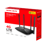 ROUTER Mercusys MB115-4G 300 Mbps Wireless N 4G LTE, 300 Mbps at 2.4 GHz, 4G Cat4 150/50 Mbps, 4x Fixed External Antennas, 3x 10/100 Mbps LAN Ports, 1 - Image 4