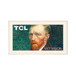 TCL 55"A300W NXTVISION 4K QLED Google OS; 144Hz ART TV; Dolby Atmos; Ambient mode; HDMI 2.1, 55A300W