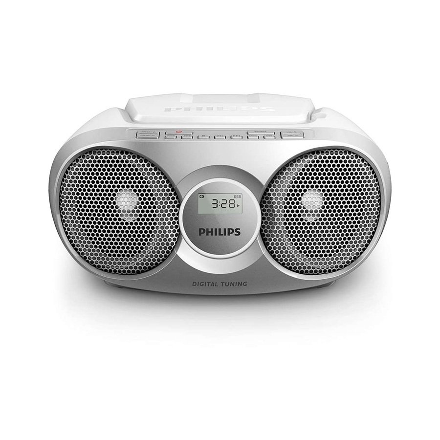0095986_radio-uredaj-philips-az215s12 Radio uređaj PHILIPS AZ215S/12 CD; CD-R; CD-RW; FM Antena; RMS 3W; napajanje AC ili baterije; siva boja - Image 1