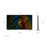 LG TV LED 65" 65NANO80A3B 4K Nano Cell , webOS Smart TV, Magic remote, Crni - Image 4