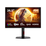 AOC Monitor LED Q27G4ZDR Gaming 27" QD - OLED 2560x1440 2H 240Hz PiP+PbP Full ERGO USB Hub DP HDMI 3y