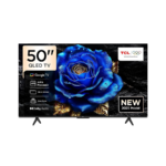 TV TCL 4K QLED 50P71K GOOGLE TV 4K Ultra HD, Smart TV, Google TV, AiPQ PRO PROCESSOR, HVA ekran, Dolby Atmos, HDR10,