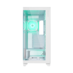 Kućište gaming RAMPAGE HYDRA V1 WHITE Type-C+USB3.0+USB2.0 4*ARGB Fan+Hub E-ATX Exclusive Gaming, 39923 - Image 2
