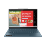 Lenovo Yoga 7 2-in-1 14AKP10 83JR0027SC 14" WUXGA OLED Touch 600nits, AMD Ryzen 7 350(Ai) 24GB DDR5/1TB SSD M.2,/Tidal Teal/Alu/2y - Image 8