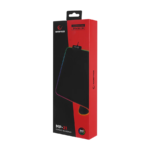 Podloga za miš za gaming RAMPAGE PULSAR RGB M MP-21 Gray 252*328*3mm RGB LED Gaming Mouse Pad, 42370 - Image 2