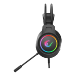 Slušalice sa mikrofonom gaming RAMPAGE RM-K55 Kipchak Black RGB Led 7.1 Gaming Headset with Microphone, 42659 - Image 2