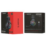 Slušalice sa mikrofonom gaming RAMPAGE RM-K55 Kipchak Black RGB Led 7.1 Gaming Headset with Microphone, 42659 - Image 5