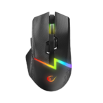 Miš gaming RAMPAGE DROP M3 V2 24000 DPI 3311 Sensor Black RGB Rechargeable Wireless 80 Million Huano Switch Gaming Mouse, 42561 - Image 2