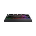 Tastatura + miš gaming RAMPAGE KM-RX7 FORTUNA V2 Rainbow Backlit USB Black Gaming Combo US Layout English Gaming Keyboard 12800 dpi Mouse, 42577 - Image 3