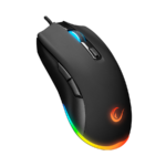 Tastatura + miš gaming RAMPAGE KM-RX7 FORTUNA V2 Rainbow Backlit USB Black Gaming Combo US Layout English Gaming Keyboard 12800 dpi Mouse, 42577 - Image 5