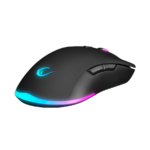 Tastatura + miš gaming RAMPAGE KM-RX7 FORTUNA V2 Rainbow Backlit USB Black Gaming Combo US Layout English Gaming Keyboard 12800 dpi Mouse, 42577 - Image 7