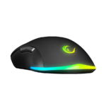 Tastatura + miš gaming RAMPAGE KM-RX7 FORTUNA V2 Rainbow Backlit USB Black Gaming Combo US Layout English Gaming Keyboard 12800 dpi Mouse, 42577 - Image 8