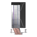 CPU hladnjak RAMPAGE OCTAGON B70 Black 63CFM 12cm ARGB Temperature Display AM5/LGA1700 Compatible Air Cooled CPU Fan, 42541 - Image 3