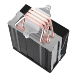 CPU hladnjak RAMPAGE OCTAGON B70 Black 63CFM 12cm ARGB Temperature Display AM5/LGA1700 Compatible Air Cooled CPU Fan, 42541 - Image 4