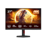 Monitor AOC Gaming Q27G4SRU 27", QHD (2560x1440), Fast IPS, 320Hz, 0.3ms MPRT (1ms GtG),Adaptive Sync, G-Sync Compatible, HDR400, 3god.GAR