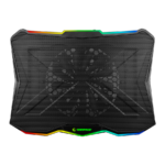 Postolje za notebook gaming Rampage AD-RC8 SHOWY Black 180mm Fan 15-17" RGB Light Notebook Cooling Stand, 33450 - Image 2