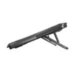 Postolje za notebook gaming Rampage AD-RC8 SHOWY Black 180mm Fan 15-17" RGB Light Notebook Cooling Stand, 33450 - Image 4