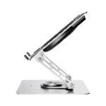 Postolje za notebook riser stand preklopivi rotirajuci, Addison AD-RC35 Adjustable Metal Laptop Stand with 360 Degree Rotating Fan and RGB Light, 3963 - Image 6