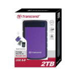 EXT.HDD 2TB Transcend 3.1 Gen 1 StoreJet 25M3G SJ25M3G Rugged External Hard Drive TS2TSJ25H3P purple - Image 6