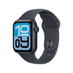 Apple Watch SE 3 44mm Aluminum Case with Midnight Sport Band – M/L - MEHQ4