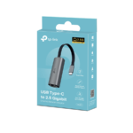 USB Type-C to LAN Ethernet adapter RJ45 TP-Link USB 3.0 2.5 Gigabit, 1xUSB 3.0, UE302C - Image 2