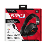 Slušalice sa mikrofonom HyperX Cloud Flight 2 RGB Wireless Gaming Headset Black, B5VC4AA