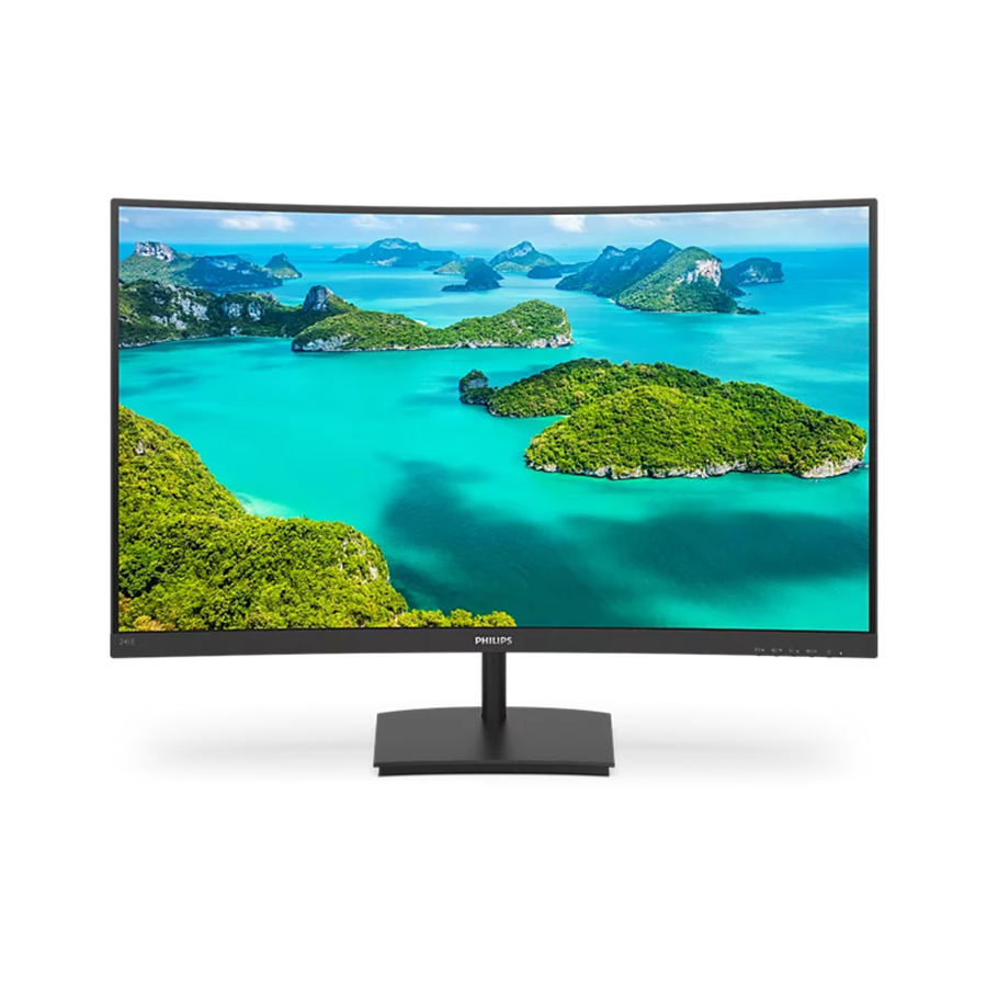 0143572_monitor-philips-241e1sc-24-236-viewable-curved-1920x1080-fhd-va-75hz-1500r-4ms-freesync-1x-hdmi-1x-v Monitor PHILIPS 241E1SC 24" (23.6" viewable) Curved, 1920x1080 (FHD), VA, 75Hz, 1500R, 4ms, FreeSync, 1x HDMI, 1x VGA - Image 1