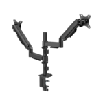 NOSAČ ZA DVA MONITORA GEMBIRD MA-DA2P-02, montaža na stol, 17”-32”, up to 9 kg - Image 2