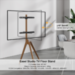 Nosač za TV na stalku sa GEMBIRD 32" - 65", TVS-65S-01 - Image 4