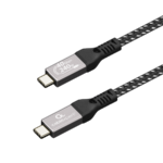 USB USB4 Gen 3x2 kabl 240W, 40 Gbps Type-C to Type-C  Power Delivery (PD) charging & data cable, 0.5 m GEMBIRD CCBP-USB4-CMCM240-0.5M