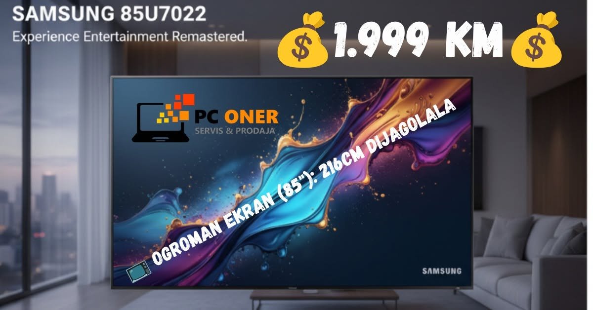 714542363_1448625823945830_4319593995882185260_n SAMSUNG TV UE85U7022FUXX 2025 - Image 1