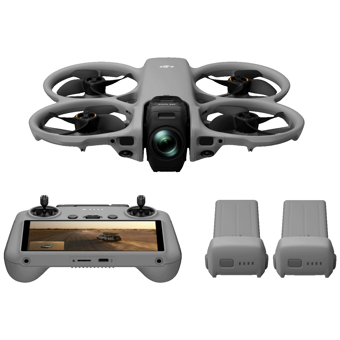 DJI Dron, Avata 360 Fly More Combo, set, 8K video, 120 Mpixel - Avata 360 Fly More Combo (DJI RC 2) DJI Dron, Avata 360 Fly More Combo, set, 8K video, 120 Mpixel - Avata 360 Fly More Combo (DJI RC 2) - Image 1