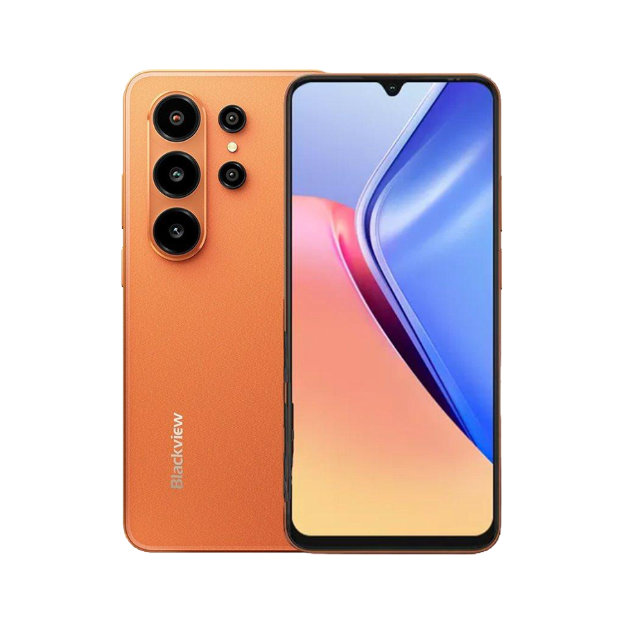 01-12 Mobitel Blackview WAVE 10 8GB 128GB Sunset Orange - Image 1