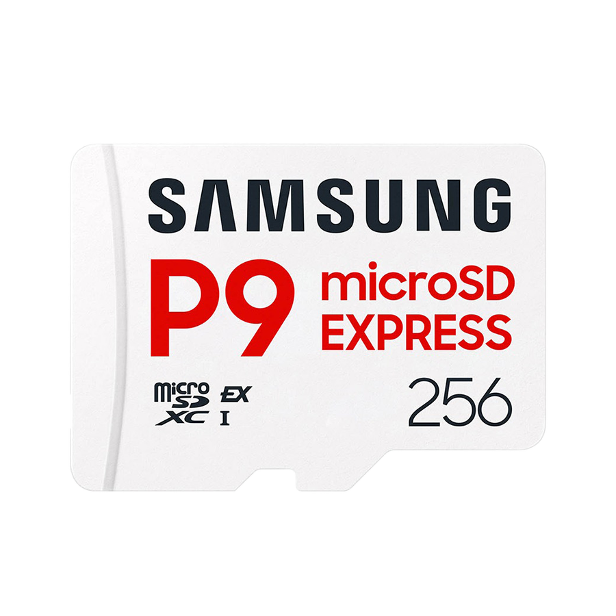 01-37 MicroSDXC Samsung 256GB P9 Express MB-MK256T/WW (Switch 2 comatible) Transfer Speeds up to 800 MB/s - Image 1