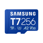 Micro SD card Samsung 256GB T7 Up to 170MBs MB-MB256T/WW