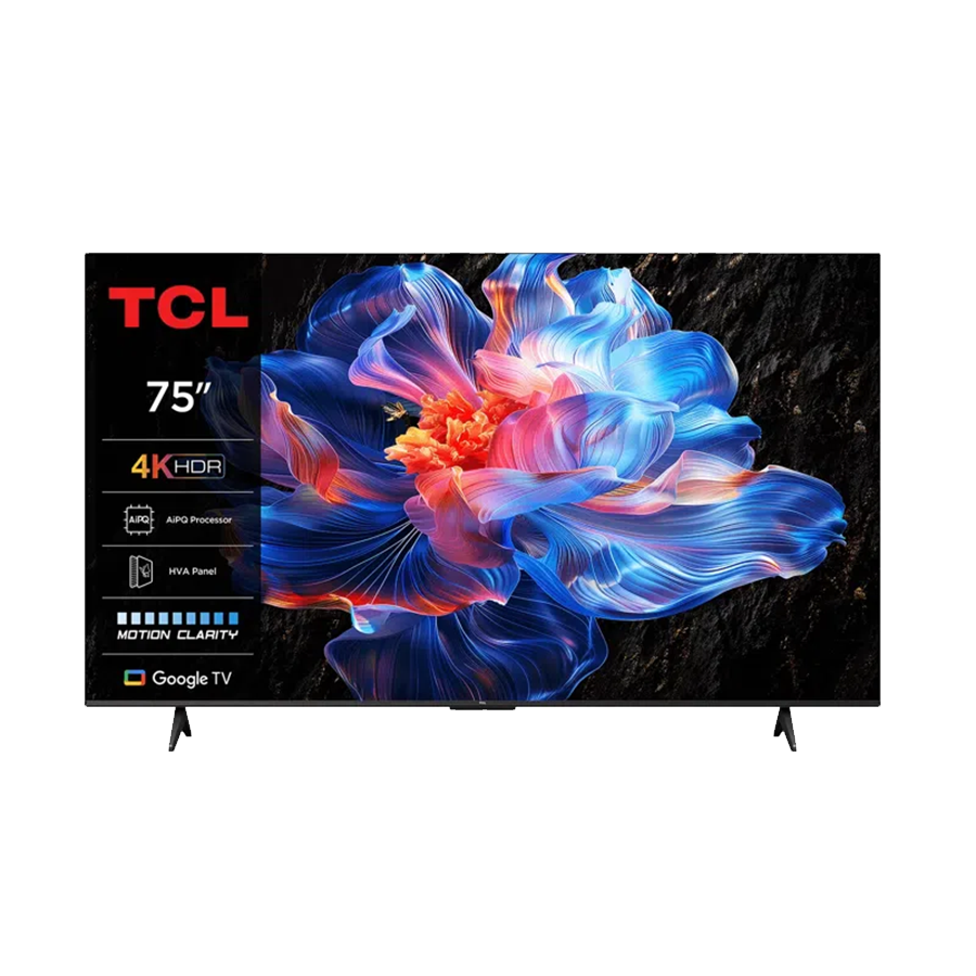 01-48 TCL TV 75P6K, AiPQ procesor, 4K HDR10, Google OS, HDR10, Smart TV, HVA panel, Dolby AudioID: - Image 1
