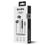 S-Link slušalice sa mikrofonom in-ear USB-C, Type-C, SL-TPK03 black, 39569 - Image 2